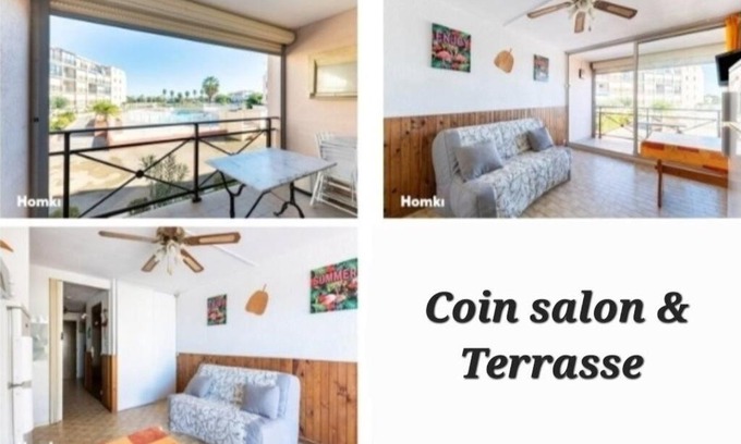 Le Grau-Du-Roi Apartment | Appart entre piscine et mer