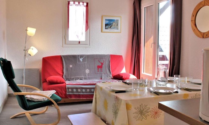 Risoul Apartment | Appartement 2 pièces cabine - 6 couchages - Risoul 1850 - FR-1-330-152