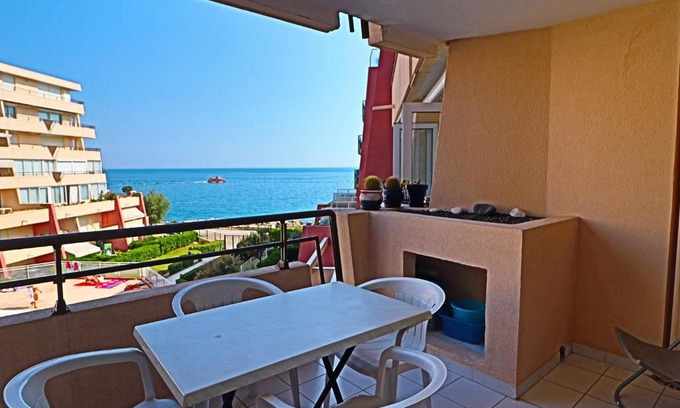 Sete Apartment | Appartement 2 pièces cabine pour 6 pers avec terrasse et parking - FR-1-472A-174