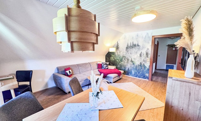 Titisee-Neustadt Apartment | Appartement, 40qm, mit Dusche/WC oder Bad/WC und Balkon