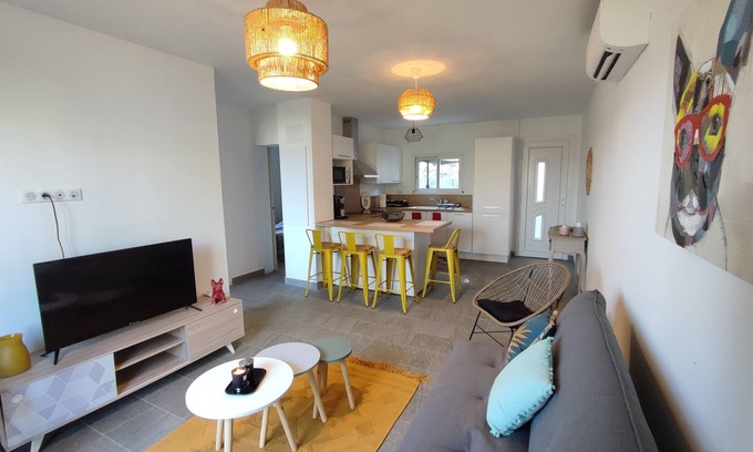 Olmeto Apartment | Appartement Avec Extérieur, à 5 Minutes du Bord de mer !