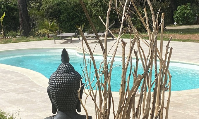 Les Arcs-sur-Argens Apartment | Appartement Privé Dans Villa Terrain 4300 m2 Clos et Arboré au Calme Absolu
