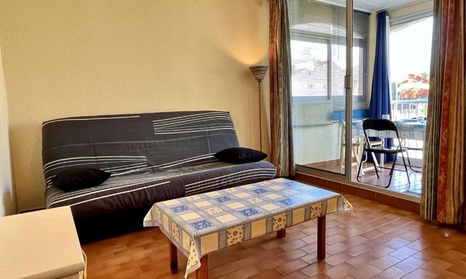Argeles Plage Apartment | Appartement Studio/Cabine 4 pers, Proche Plage, Garage Privé - Argelès-sur-Mer - FR-1-225-17
