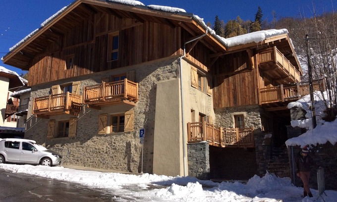 Peisey-Nancroix Apartment | Apt 125 m2 in renovated cottage, 5 minutes walk from the Paradiski ski lifts