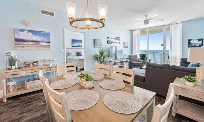 Panama City Beach Condo | π΄ Aqua 408 β Gulf-Front Luxury Steps from Pier Park! βοΈ