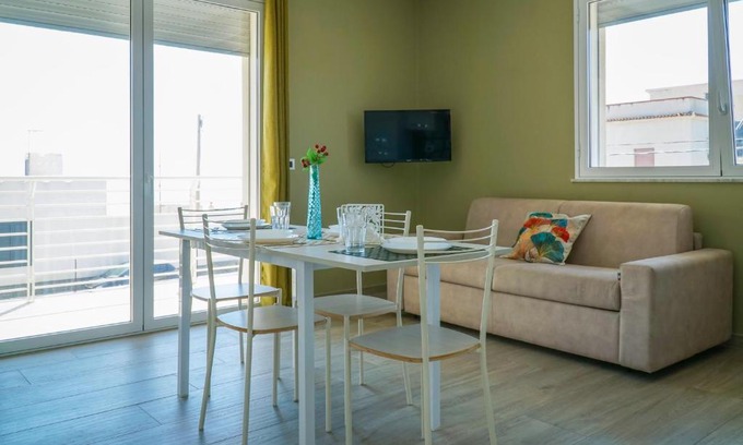 Agnone Bagni Apartment | Aragosta Apartment - Sea View, a few steps from the beach