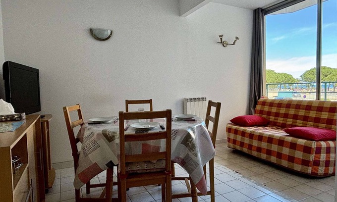 Plage d'Argeles Apartment | Argelès-sur-Mer - 2-room cabin apartment with parking, 150m from the beach