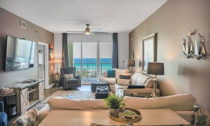Miramar Beach Condo | Ariel Dunes 909 | Gulf View | Free WiFi | Pool/Hot Tub | Onsite Restaurant