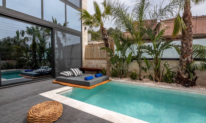 Apokoronas Villa | Armenus Villa Complex, private pool, garden, BBQ, modern, Mountain View, quiet.