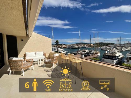 Port Cogolin Apartment | Au cœur d un port