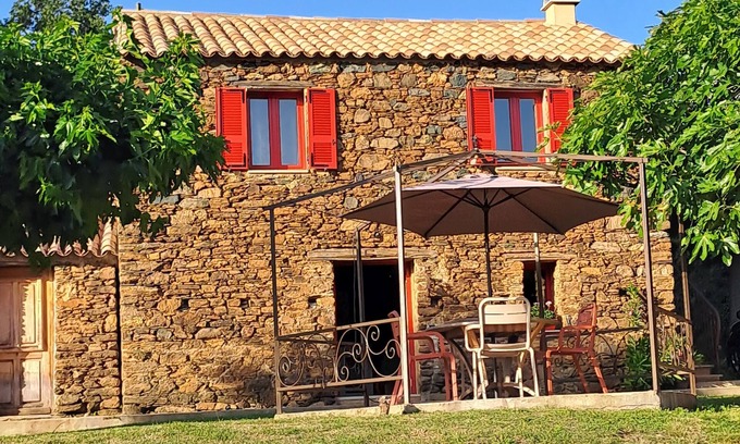 San-Nicolao House | Authentic Corsican house with its private pool