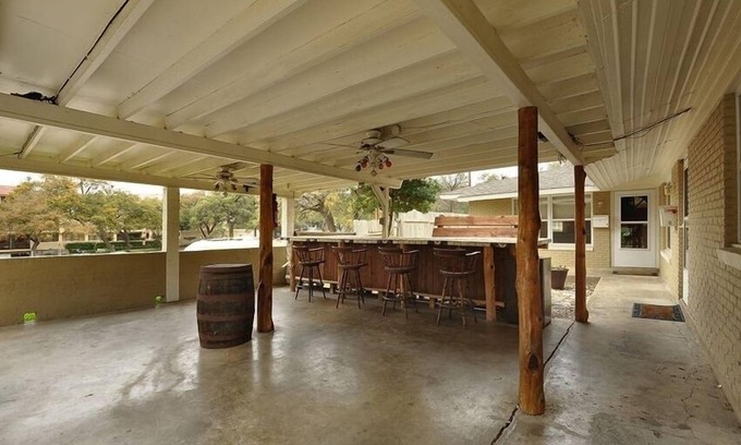 Tarrytown House | Available! Hot Spot! Water View of Lake Austin, Across St. From Hula Hut!