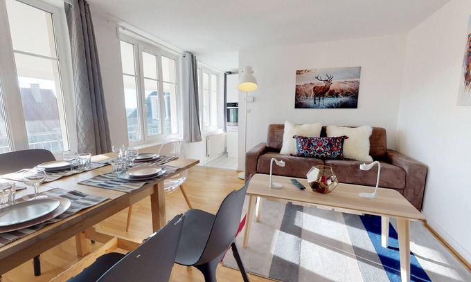 City-Centre - Petite France Apartment | Bail Mobilité - MONTANA 3 chambres centre ville