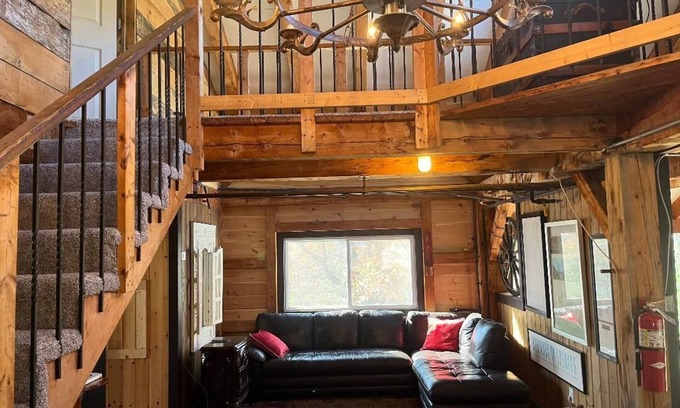 St. Johnsbury Cabin | Basecamp Lodge Winter Retreat sleeps 3-9 guests
