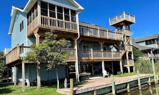Ocracoke House | Batgirl's Hideaway: Ocracoke Waterfront Paradise