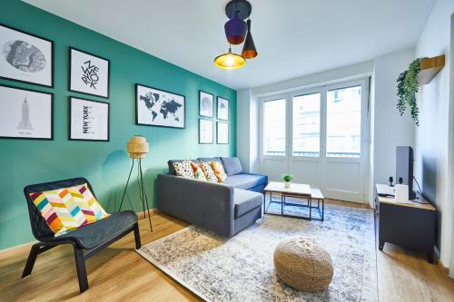 Mulhouse Apartment | BE-1 - Appartement F4 pour 1-6 pers 1er étage au centre de Mulhouse