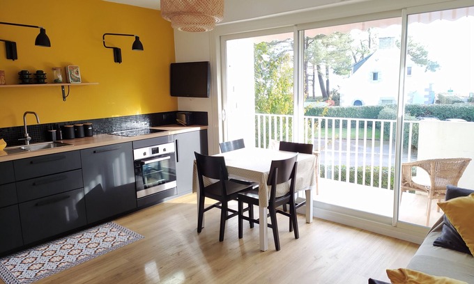 Carnac Apartment | Beach Beaumer Carnac, sea view apartment