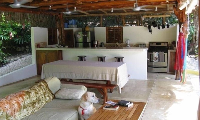 Playa Guiones House | Beach Front Almost! 2 Minutes walk to Surf & Beach,Beautiful family compound.