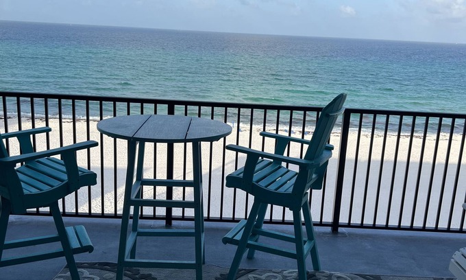 Biltmore Beach Condo | beach front with large balcony and newly remodeled Panama City Beach Florida