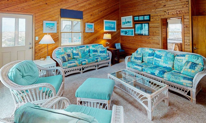 Ocean Isle Estates House | Beachfront, Dog-Friendly House w/Free WiFi, Private Hot Tub, W/D, & Shared Pool