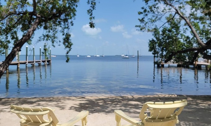 Key Largo Cottage | Beachfront Hideaway in the heart of Key Largo! Your own private beach!