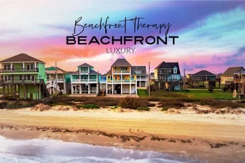 Port Bolivar House | Beachfront*Spectacular View*4 BD*sleeps 14