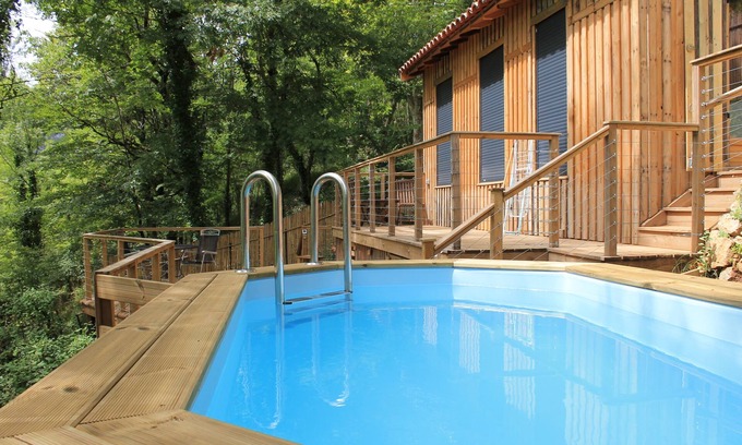 Saint-Antonin Noble Val Ski Chalet | Beautiful Chalet with private pool and outdoor terraces.