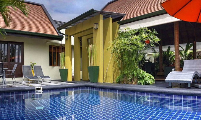 Hua Thanon Villa | Beautiful 2 Bed Tropical Villa with Pool, wrap around Lotus Pond, Free Transfers