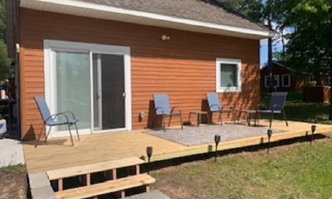 Brainerd Cabin | Beautiful 2 Bedroom + Loft cabin just off the water (Cabin #8)