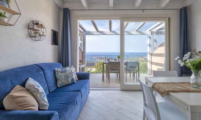 Paduledda Apartment | Beautiful apartment for 4 guests with pool, A/C, TV, terrace and pets allowed