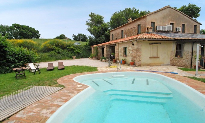 Granarola Apartment | Beautiful apartment for 2 people with WIFI, pool, A/C, TV, patio, pets allowed and panoramic view