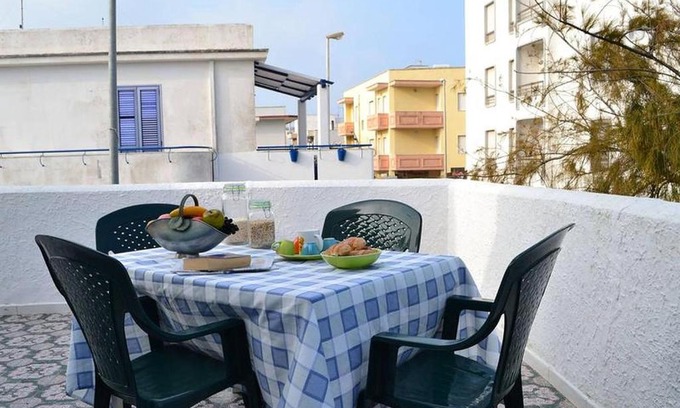 San Foca Apartment | Beautiful Apartment On The Beach In Central Location With Spacious Balcony Pets