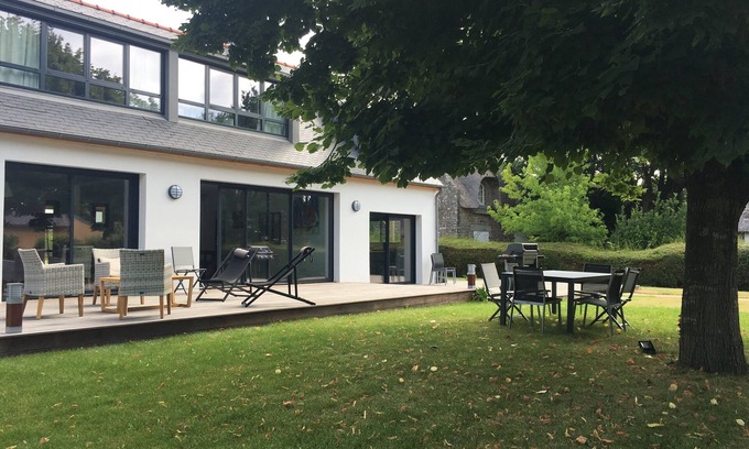 Fouesnant House | Beautiful architect's house 400 meters from the beach and the coastal path