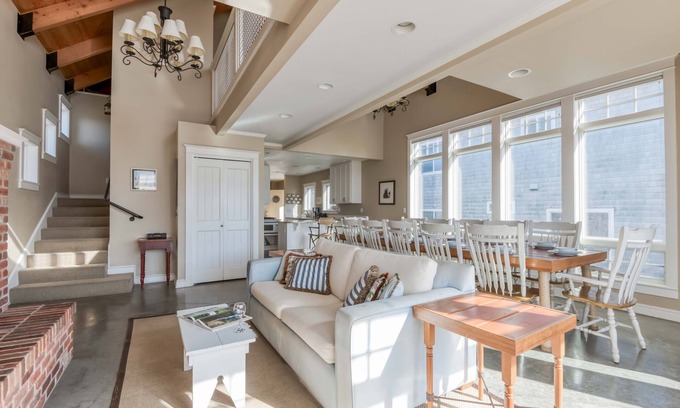 Roads End House | Beautiful home with ocean views, easy beach access and wheelchair accessible