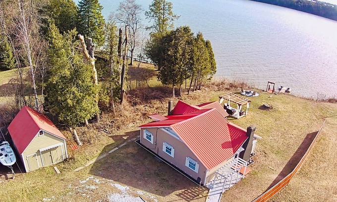 Crown Point House | Beautiful Lake House with whole house renovation & fresh modern appeal!