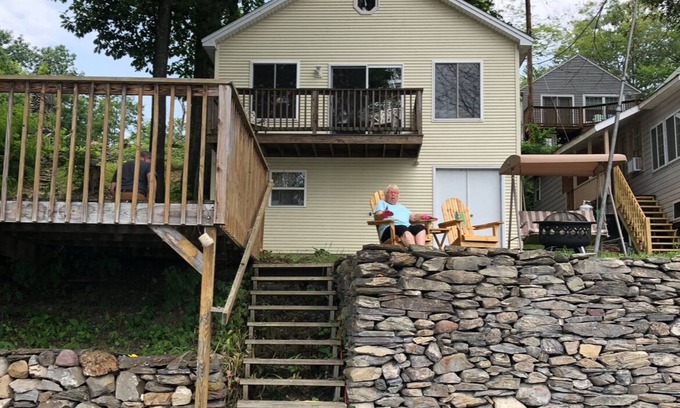 Argyle Cabin | Beautiful lakefront cabin located less than 1 hour from Lake George & Saratoga