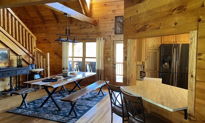 Clyde Cabin | Beautiful NC mountain cabin with views.