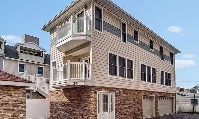 Seaside Heights House | Beautiful New Spacious Townhome w/Pool, Steps to Beach/Boardwalk, 3 Levels