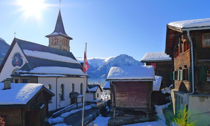 Riederalp House | Beautiful private villa for 8 guests with WIFI, TV, patio and panoramic view
