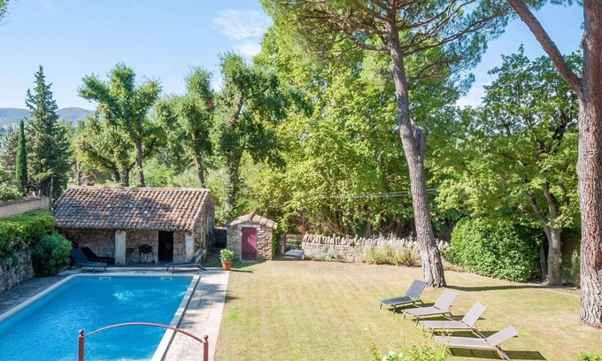 Menerbes House | Beautiful private villa for 6 guests with private pool, WIFI, TV, terrace and panoramic view