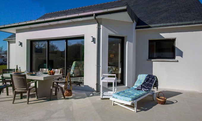 Beg-Meil House | Beautiful private villa for 4 people with WIFI, TV, terrace and pets allowed