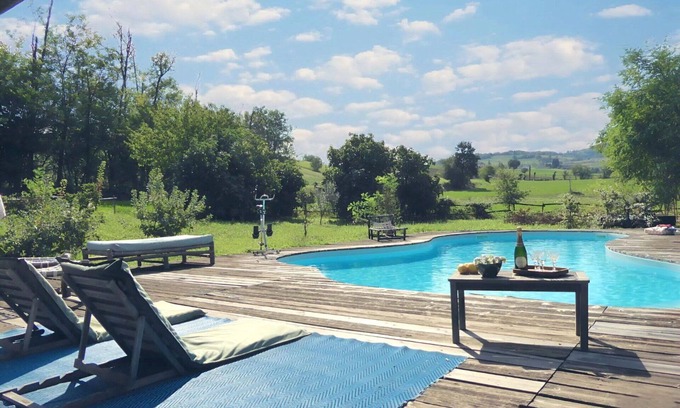 Agazzano Villa | Beautiful private villa for 10 people with WIFI, private pool, sauna and veranda