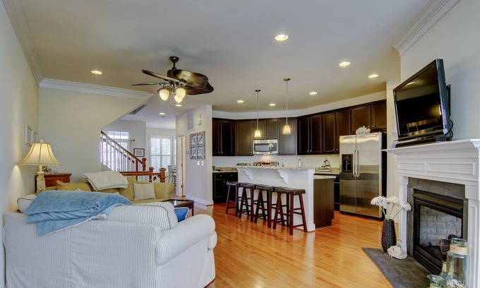 Sawgrass South House | Beautiful Rehoboth Beach Townhome w/Ample Parking