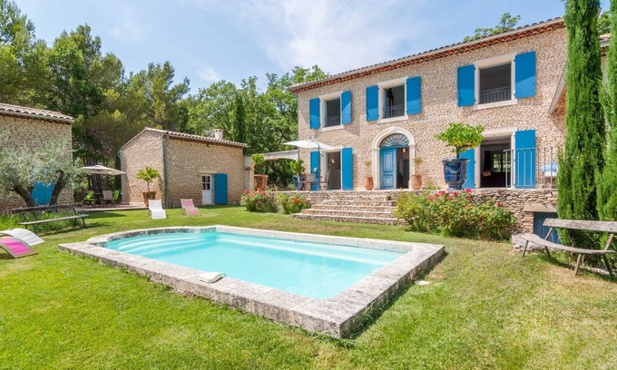 Murs Other | Beautiful stone property with view and heated pool, 6 km from Gordes
