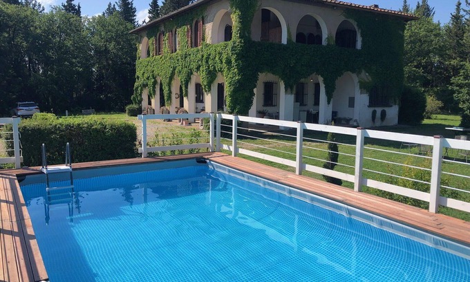 Montespertoli Villa | Beautiful villa with private pool, A/C, WIFI, TV, patio and panoramic view, close to San Gimign.