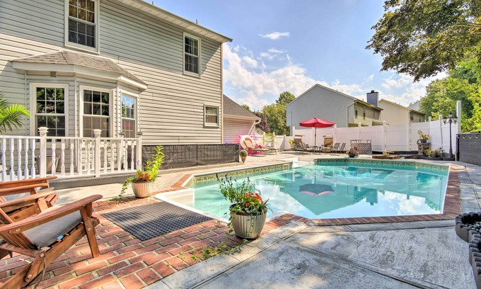Bel Air South Apartment | Bel Air Apartment w/Pool ~ 2 Mi to Main St