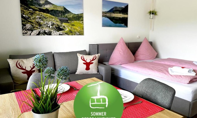 Oberstdorf Apartment | BERGFEX Söllerblick mit e-Bikes und Sommer-Bergbahnticket