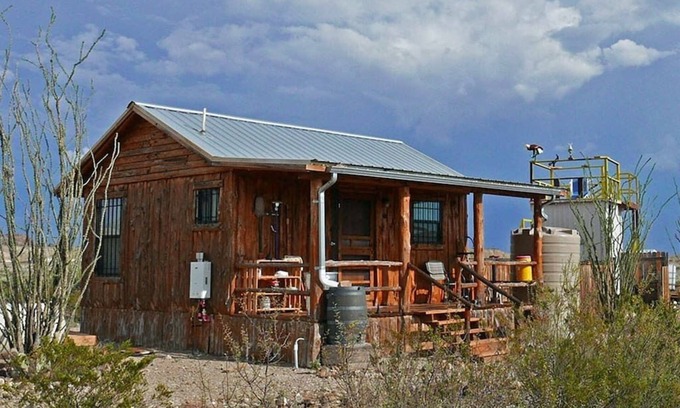 Study Butte-Terlingua Cabin | Big Bend Observatory: Private Observatory, SkyDeck