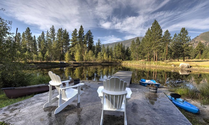 Hamilton House | Bitterroot’s Best Views & Outdoor Adventures at Mill Creek 22 Acre Luxury Lodge