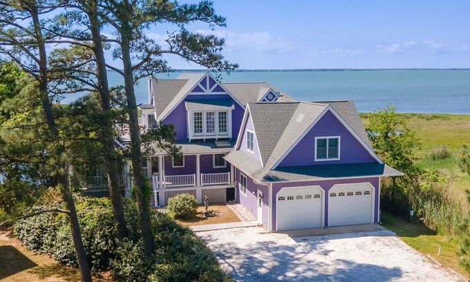Chincoteague House | Blake's Purple Point - Waterfront splendor!